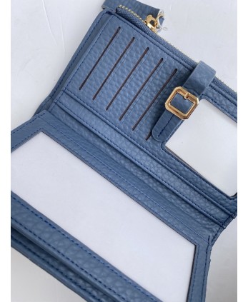 Cartera grande Azul 2