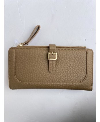 Cartera grande Taupe