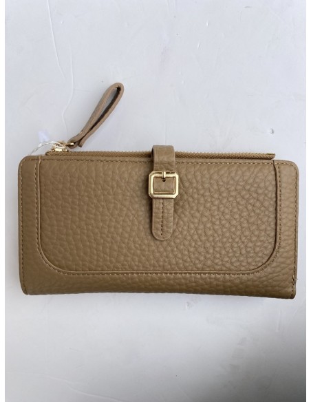 Cartera grande Taupe