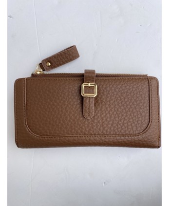 Cartera grande Marrón