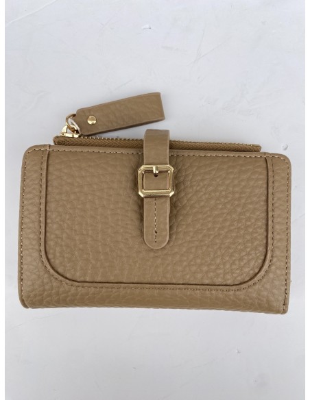 Cartera pequeña Taupe