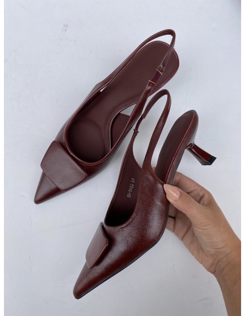 Tacón Sonia Burdeos