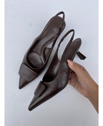 Tacón Sonia Marrón