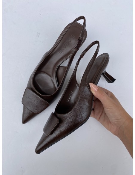 Tacón Sonia Marrón