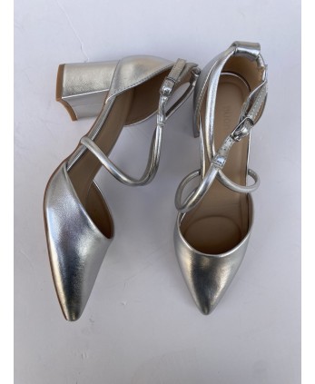 Tacón Dama Plata 2