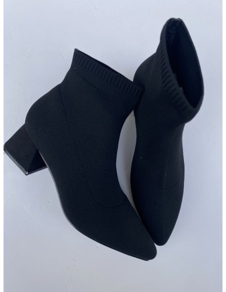 Botín calcetín Negro