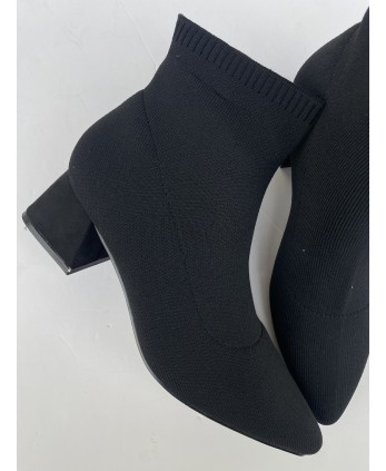 Botín calcetín Negro 2