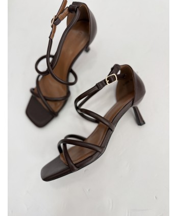 Tacón Leona Marrón