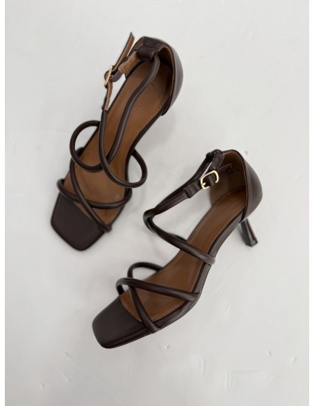 Tacón Leona Marrón