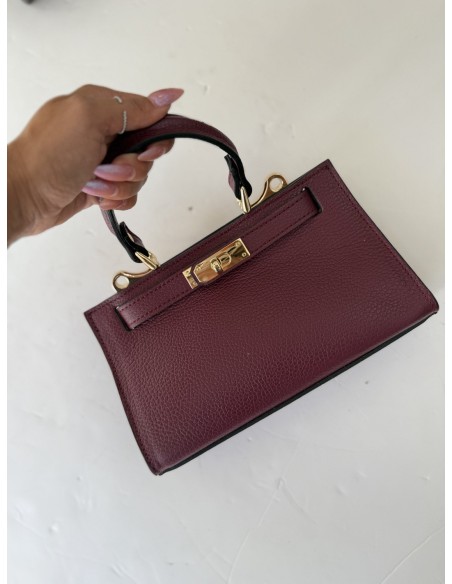 Bolso Coquette Granate