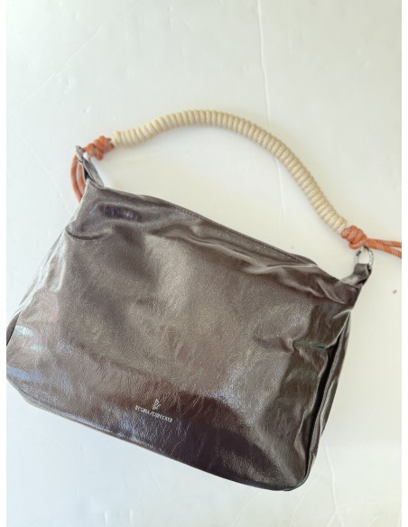 Bolso Vinilo Marrón