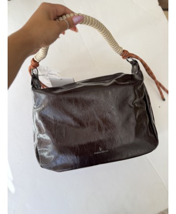 Bolso Vinilo Marrón