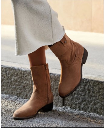 Botín Camila Camel 2