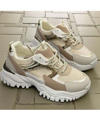 Deportiva Mel Beige