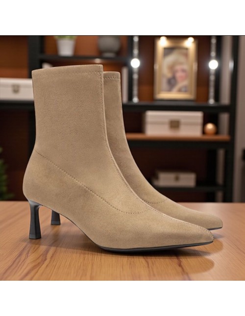 Botín Carolina Beige