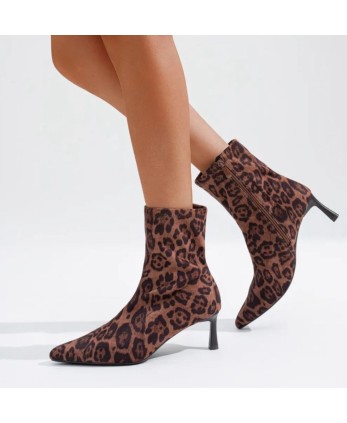 Botín Carolina Leopardo