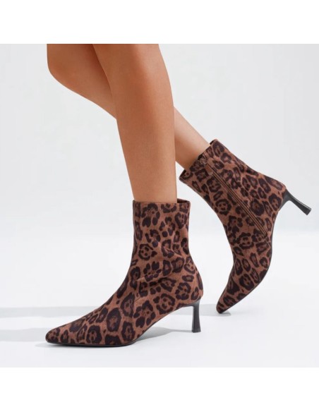 Botín Carolina Leopardo
