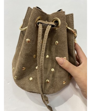 Bombonera Piel Beige