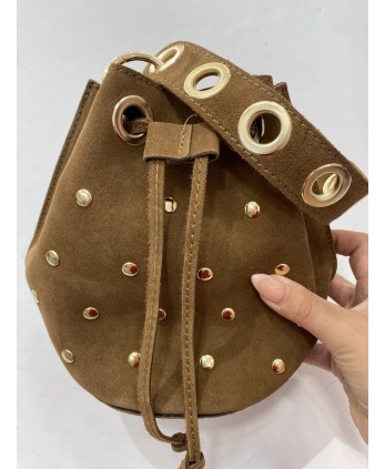 Bombonera Piel Camel