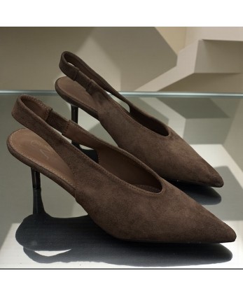 Tacón Rocío Marrón