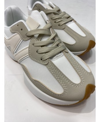 Deportiva New Beige Claro 2