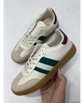 Deportiva Ronda Beige y Verde