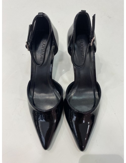 Tacón Julia Negro Charol