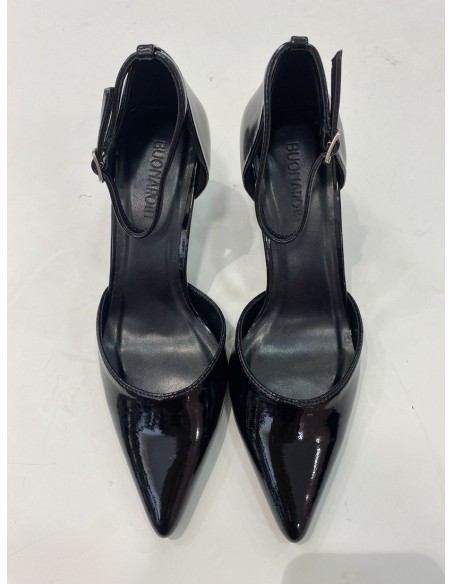 Tacón Julia Negro Charol