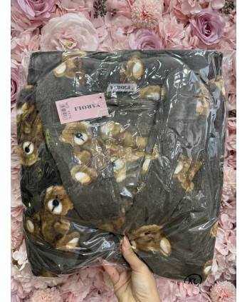 Bata Osito Marrón XL 2