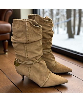 Bota Melodía Beige
