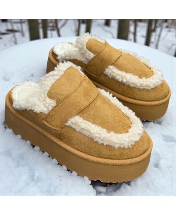 Zueco Invierno Camel