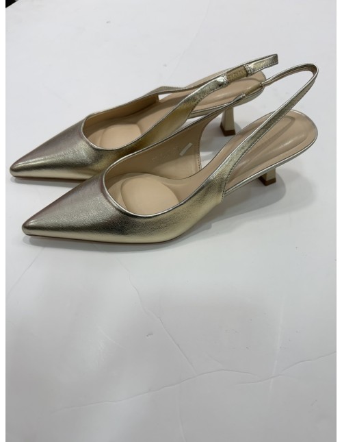 Tacón Claudia Dorado