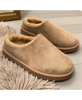 Zapatilla Pelo Camel
