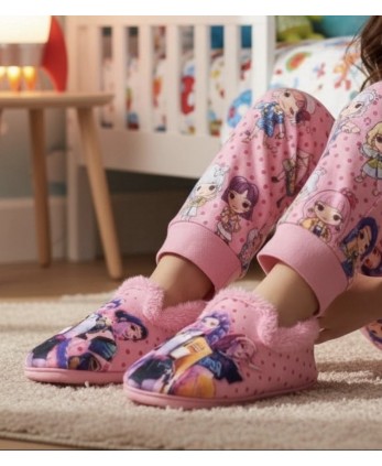Zapatillas KPOP infantil rosa