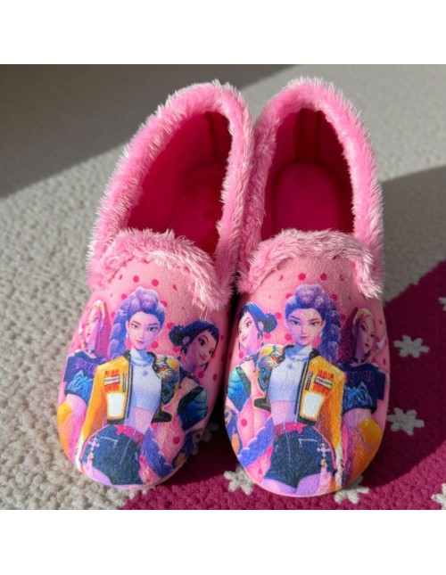 Zapatillas KPOP infantil rosa