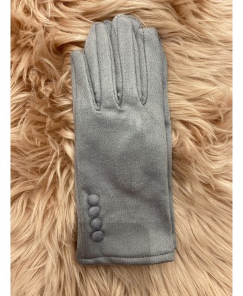 Guantes gris