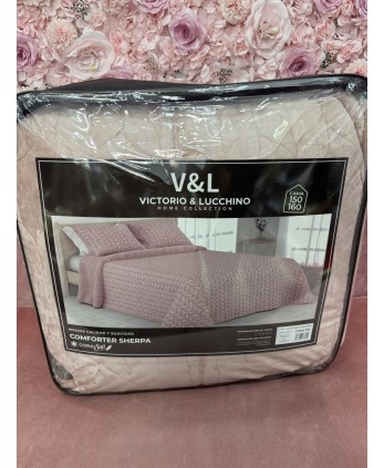 Nórdico Cama 150 Rosa