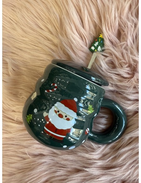 Taza Navidad Verde