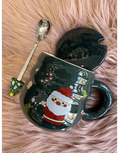 Taza Navidad Verde