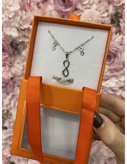 Conjunto INFINITO plata