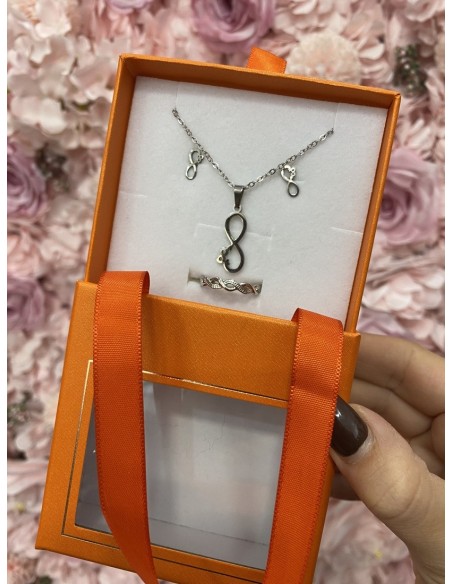 Conjunto INFINITO plata