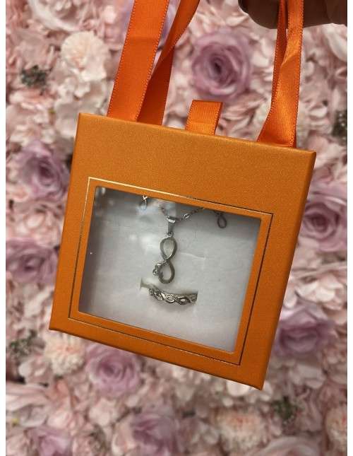 Conjunto INFINITO plata