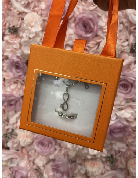 Conjunto INFINITO plata