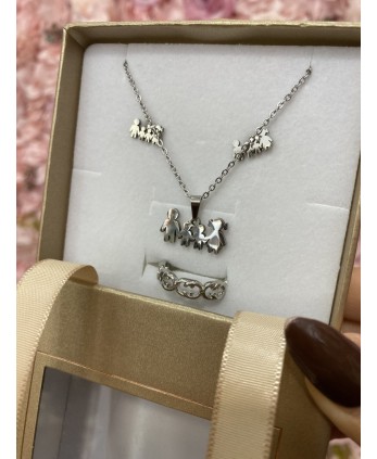 Conjunto FAMILIA plata
