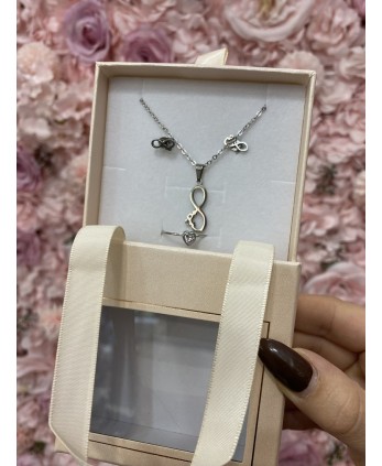 Conjunto SIEMPRE plata