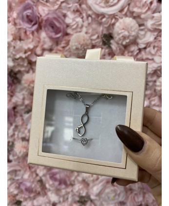 Conjunto SIEMPRE plata 2