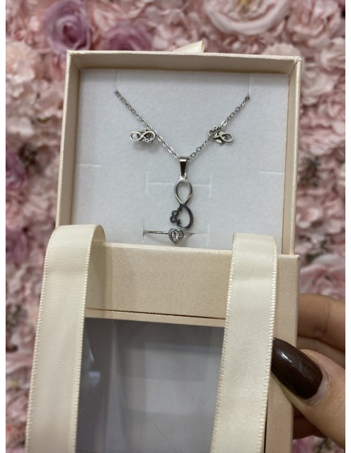 Conjunto SIEMPRE plata