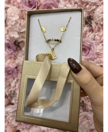 Conjunto OJO dorado