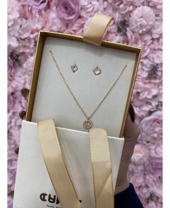 Conjunto DIAMANTE dorado
