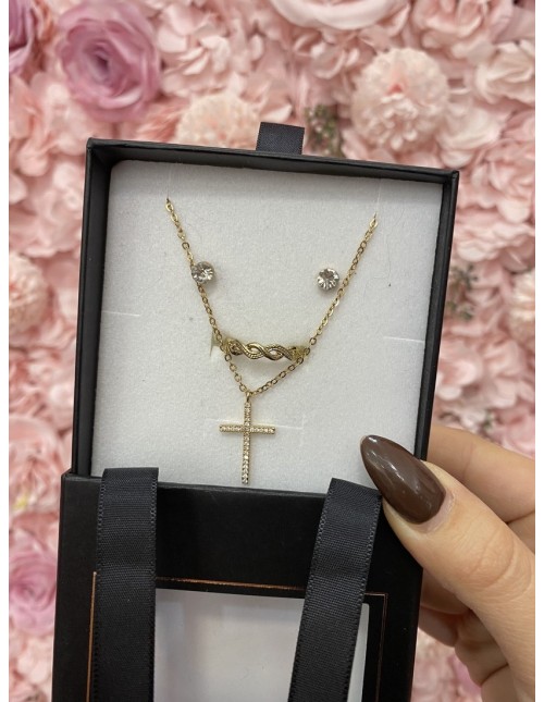 Conjunto CRUZ brillo